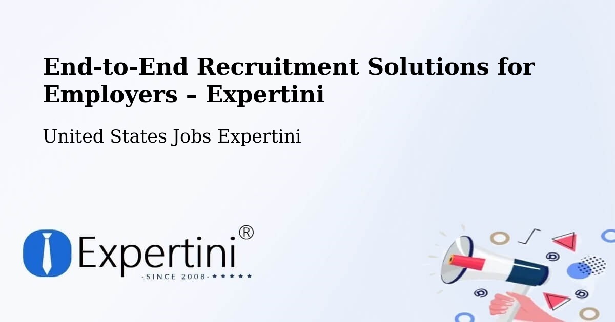 Recruitment Solutions for Employers – Peekskill - Peekskill, United States Jobs Expertini