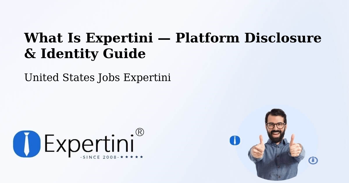 What Is Expertini — Platform Disclosure & Identity Guide – Peekskill